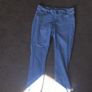 Light wash jeans